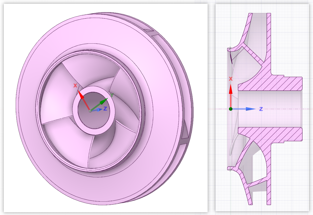 Cfturbo2022逆向设计离心泵叶轮教程